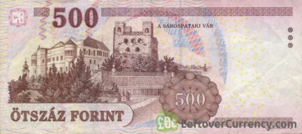 500 Hungarian Forints banknote (Ferenc Rakoczi II)