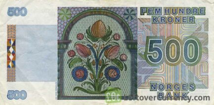 500 Norwegian Kroner banknote (Edvard Grieg)