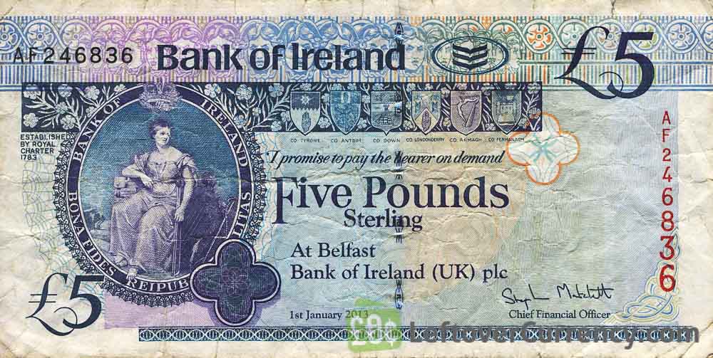 Conversion irish pounds to dollars