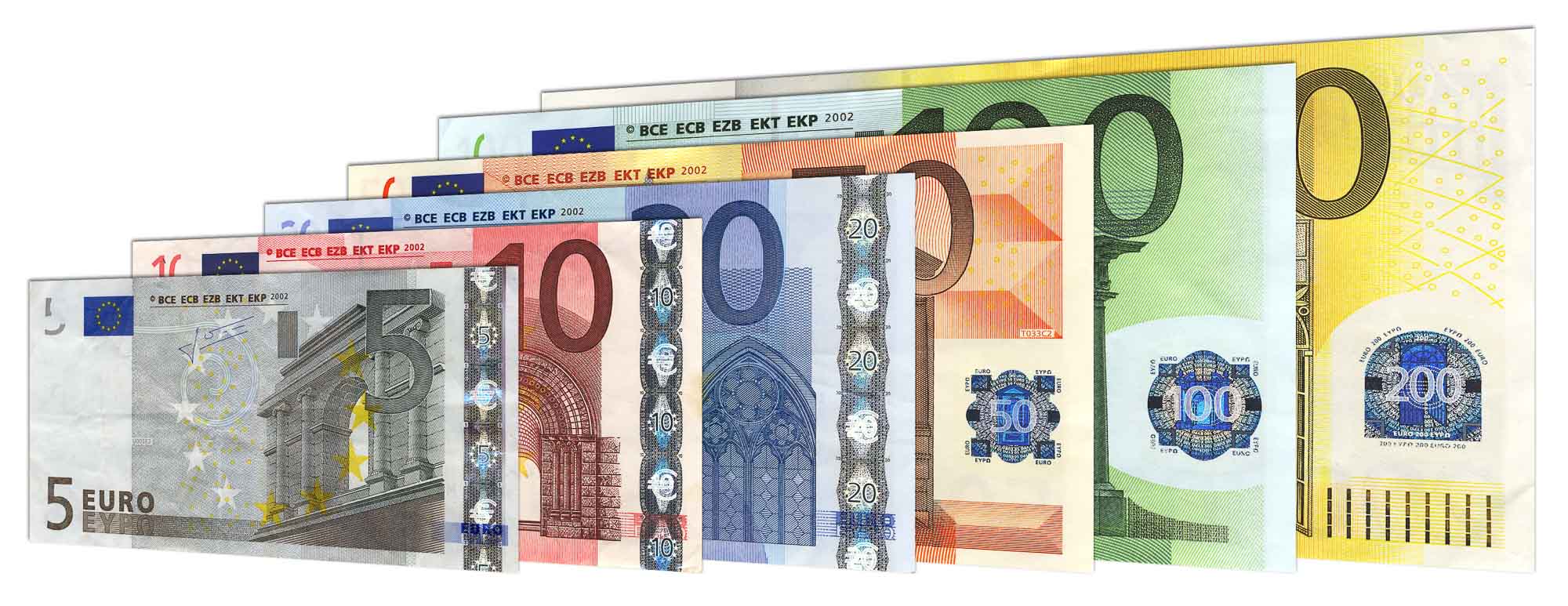 Check For 10€ Euro Banknotes With 2002 Date? 