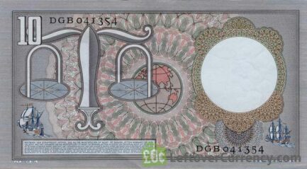 10 Dutch Guilders banknote (Hugo de Groot)