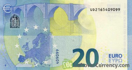 20 Euros banknote (Second series)