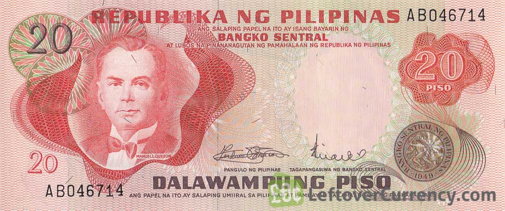 20 Philippine Peso banknote (1978 issue)