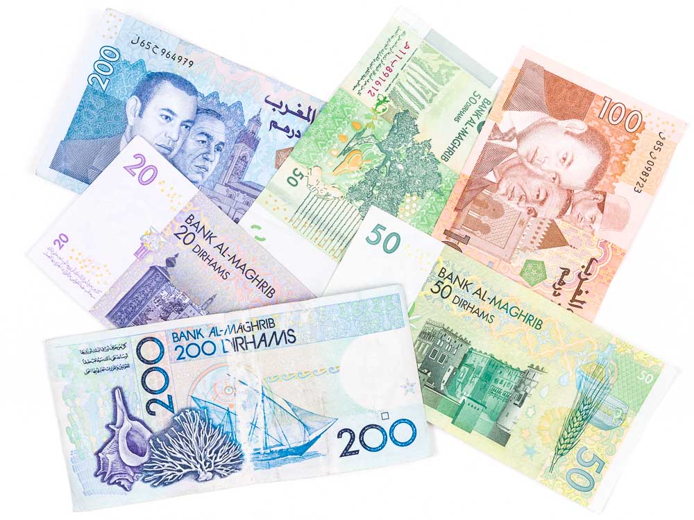 Moroccan dirhams