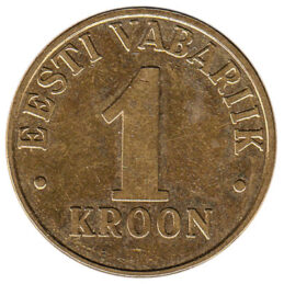 1 Kroon coin Estonia