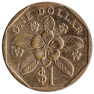 1 Singapore Dollar coin (Second series)