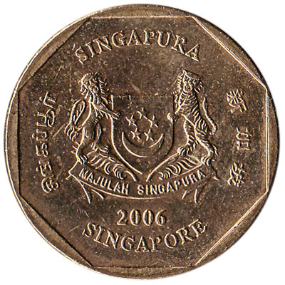 1 Singapore Dollar coin (Second series)
