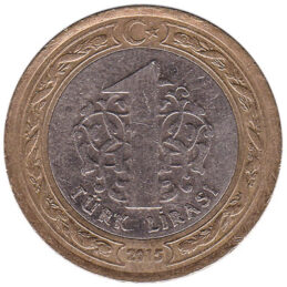 1 Turkish Lira coin