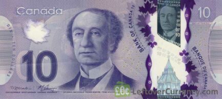 10 Canadian Dollars banknote (Frontier Series)