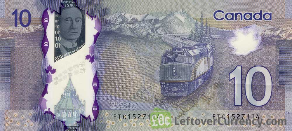 5 Canadian Dollars banknote (Frontier Series) - Exchange yours today