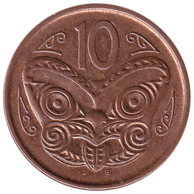 10 cent coin New Zealand