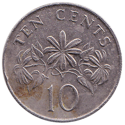 10 Cents coin Singapore (Second series)