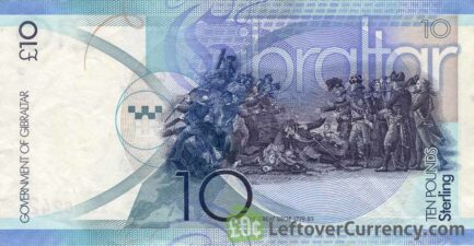 10 Gibraltar Pounds banknote (Great Siege)