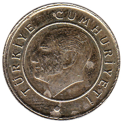 10 Kurus coin Turkey