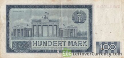 100 DDR Mark banknote (Karl Marx 1964)