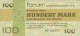100 Mark ForumScheck DDR (1979)