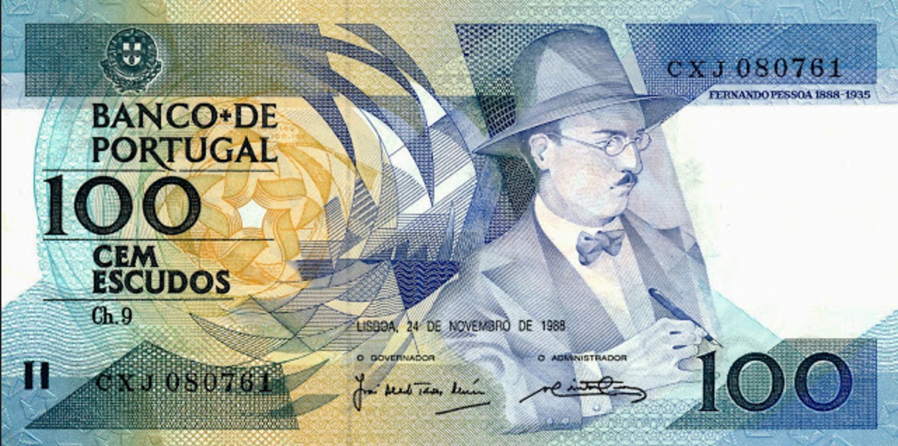 100 Portuguese Escudos banknote (Pessoa) - Exchange yours