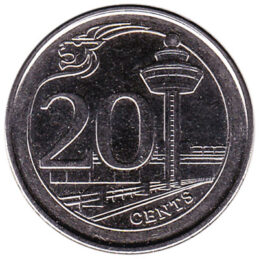 20 Cents coin Singapore (Third series)