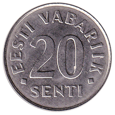 20 Senti coin Estonia