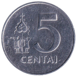 5 Centai coin Lithuania