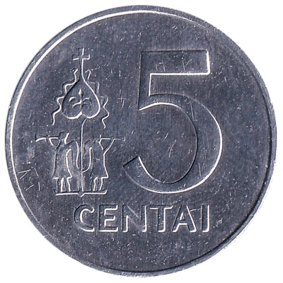 5 Centai coin Lithuania