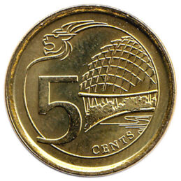 5 Cents coin Singapore (Third series)