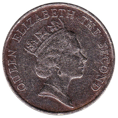 5 Hong Kong Dollars coin (Queen Elizabeth II)