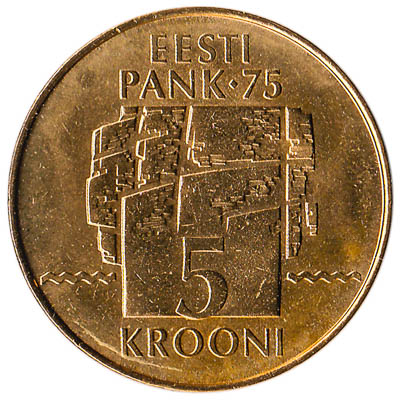 5 Krooni coin Estonia