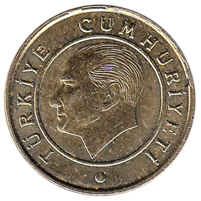 5 Kurus coin Turkey