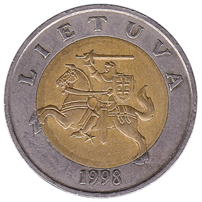 5 Litai 1991/2013 UNC * Lot of 9 Coins LITHUANIA 1 Centas