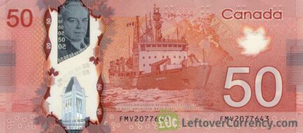 50 Canadian Dollars banknote (Frontier Series)