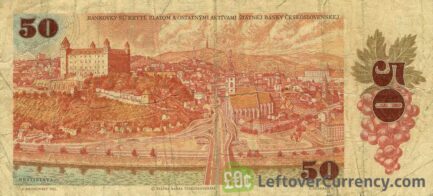 50 Czechoslovak Korun banknote 1987 (Ludovit Stúr)