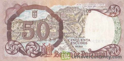 50 Portuguese Escudos banknote (Rainha Santa Isabel)