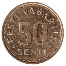 50 Senti coin Estonia