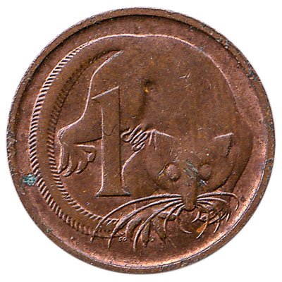 Australian 1 cent coin