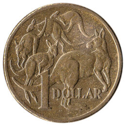Australian 1 dollar coin