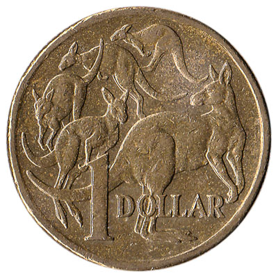 Australian 1 dollar coin