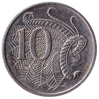 Australian 10 cent coin