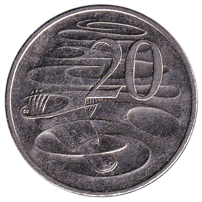 Australian 20 cent coin