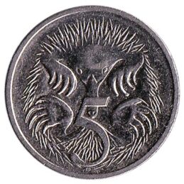 Australian 5 cent coin