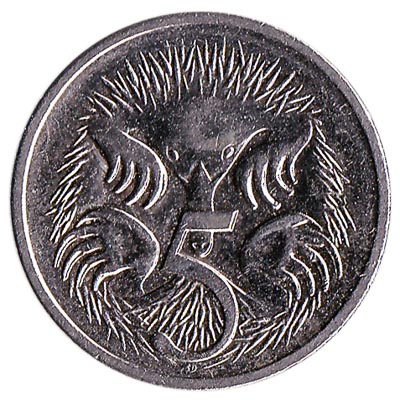 Australian 5 cent coin