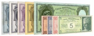 Cassa Mediterranea banknotes