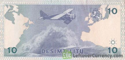10 Litu banknote Lithuania (1991)
