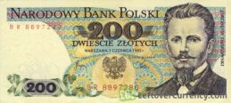 200 old Polish Zlotych banknote (Jaroslaw Dąbrowski)