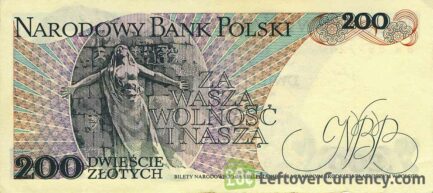 200 old Polish Zlotych banknote (Jaroslaw Dąbrowski)