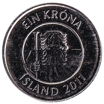 1 Icelandic Krona coin