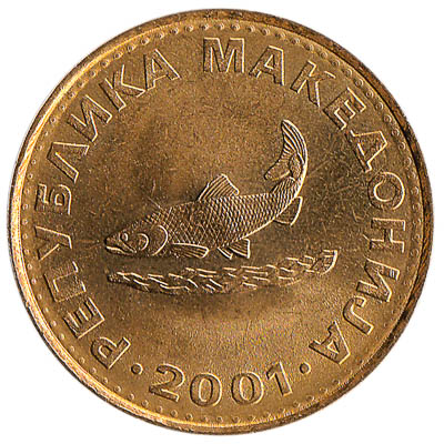 2 Denari coin Macedonia