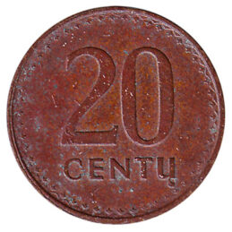 20 Centas coin Lithuania (1991-1996)