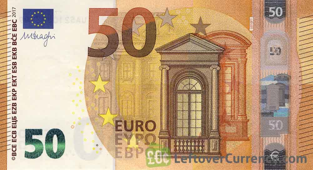 50 Euros banknote (Second series)