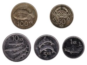 Icelandic Króna coins